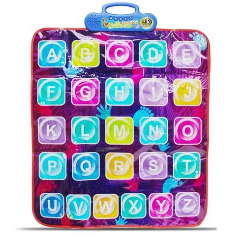 VS0055/ Alphabet Mat - its touch sensitive play mat will say the
alphabet. Usage: The music mat is a fun and educational toy for your kid to
have a great time