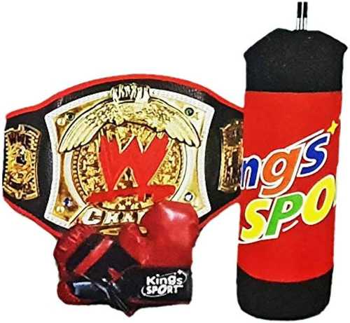 PUNCHING BALL BOXING SET-BB87 - King Sports punching ball boxing set 6 in 1 
 For 3+ ages