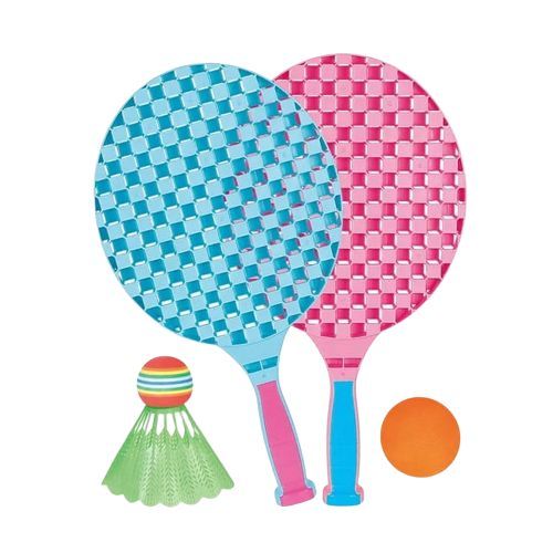 TENNIS GAME-VS0255 - 3 IN 1 Tennis trainer  kit for kids Easy to use : Easy to use and convient for training without picking ball, and it is lightweight and portable,great for indoor and outdoor stroke training. For 3+ ages