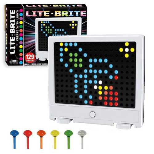 DISC LIGHT-VS0063 - LITE*BRITE CREATE WITH LIGHT FOR 3+ AGES