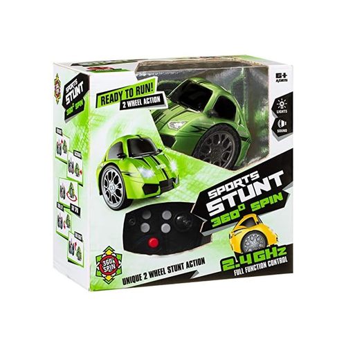 SPORT STUNT-VS0234 - The new fun sports car styling  
 360 spin, 2.4 GHz full function control 
 Sounds and light 
 For 3+ ages