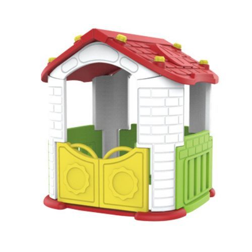 Monkiz - KIDS PLAYHOUSE/CHD-800 - Easy assembly and good durability by using FLOWER NUT.Made of high-quality safe plastic with UV protection.It has wide doors that open to both sides that you can assemble at the desired place.Size/Weight 1080 X 1080 X 1190 (mm) / 15.9kg