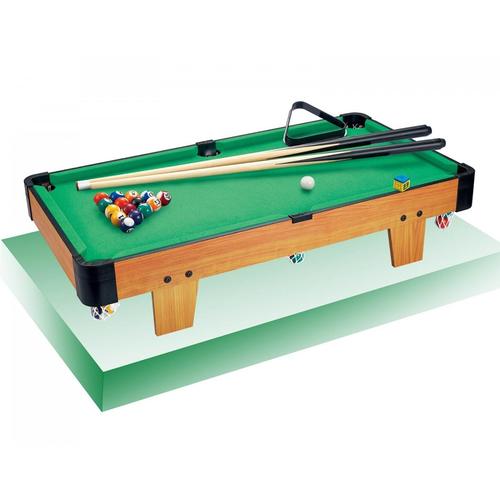 POOL TABLE/XJ8823 - Table Etop pool table 
 size: 61x 35.5 x 8.7 cm 
 For 6+ ages