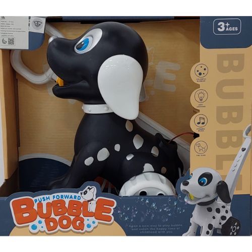 BUBBLE DOG/HY-616 - PUSH FORWARD BUBBLE DOG FOR 3+ AGES