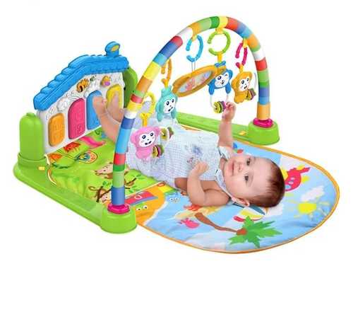 PIANO FITNESS RACK-HE0605 - The safe & reliable baby toys. Three functions entertainment time straight playing piano peace piano function Switch and sound adjustment
 Play soft and slow music to create a joyful growth atmosphere for baby. For 0+ ages