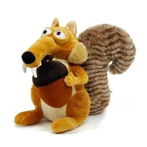 SCRAT SQUIRREL /VWY1538 - SCRAT SQUIRREL PLUSH TOYS 
 FOR 3+ AGES