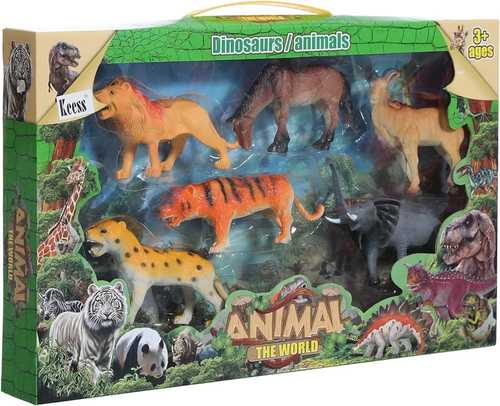 ANIMAL WORLD-VS0389 - Animals world,build your animal world 
 64 pcs 
 For 3+ ages