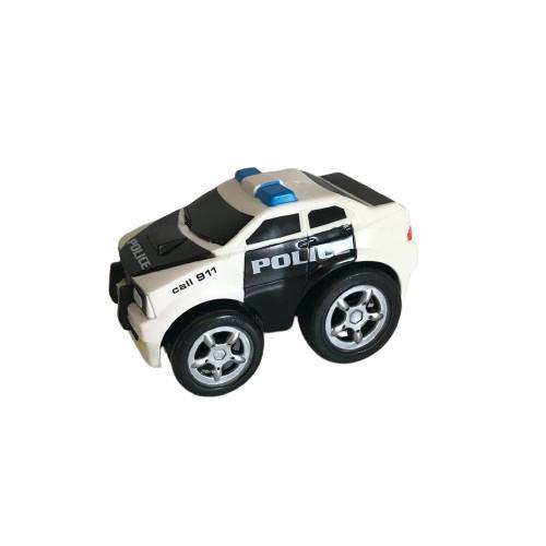 Monkiz - MINI POLICE CAR/VS0377 - FULL FUNCTION  RADIO CONTROL 27M TRANSMISSION HIGH SPEED FOR 6+ AGES