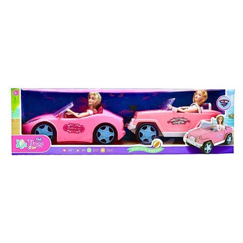 BARBIE SPORTS CAR-VS0482 - BARBIE + SPORTS CAR FOR 3+ AGES