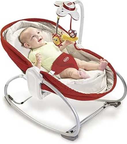 BABY CRIB-VS0583 - 3 IN 1 ROCKER NAPPER WITH MUSIC ,LIGHT AND VIBRATIONS MAXIMUM WEIGHT OF CHILD: 40 LBS/18KG