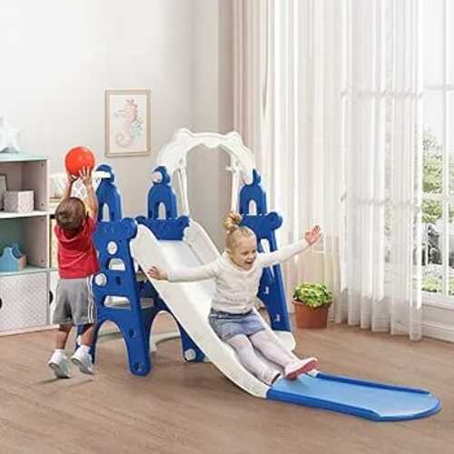 PLASTIC SLIDE AND SWING/UN-CB14-2 - PLASTIC SLIDE AND SWING SET 180*145*123CM