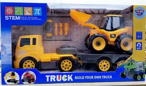 Trucks-vs0755 - Load and unload trailer for engineering vehicles 
  for 3 to 10 yrs old