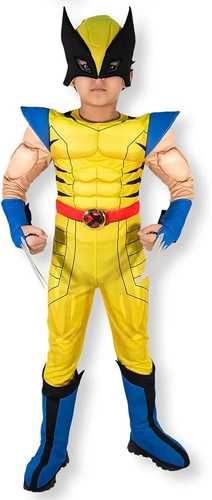 X-MEN WOLVERINE - X-MEN WOLVERINE CLASSIC DRESS UP 3-4 YEARS OLD 5-6 YEARS OLD