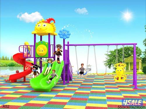 PLAYGROUND SET-A52 - KIDS PLAYGROUND SET SIZE: 550*300*290CM