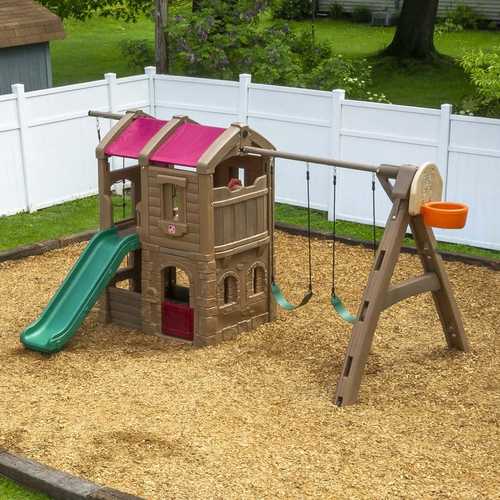 PLAYGROUND SET/ZKML-02 - KIDS PLAYGROUND SET SIZE: 461X300X218CM