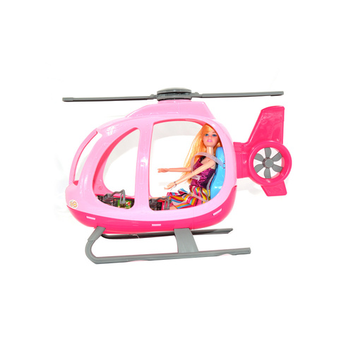 Barbie Helicopter/189-5 - Fashion Travel helicopter propeller new style 360-degree rotation with 2 seats for age 3 years +