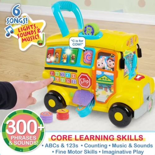 Adventure Bus -96144 - CocoMelon Ultimate Learning Adventure Bus 
 For Age 12M +