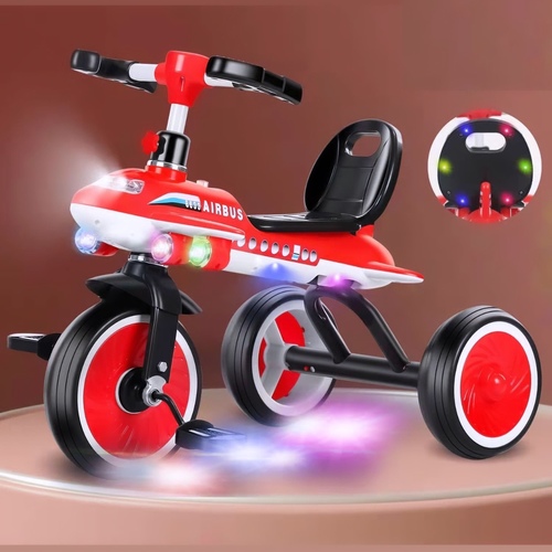 Airplane Tricycle-YQm-8633 - Music and light  Age 2 +