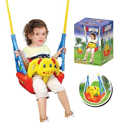 SWING SET-28881P - Swing Real Action Set 
 This three in one swing 
 Includes seat belt 
 Allowance 25 kg maximum 
 Suitable for children 1-3 years old