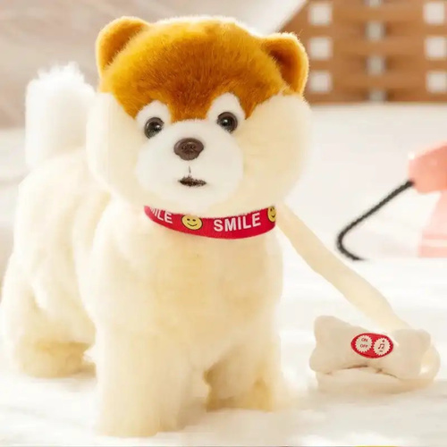 Plushy Dog-VWY287 - Plushy dog 
 walking  with sounds  
 age 1+