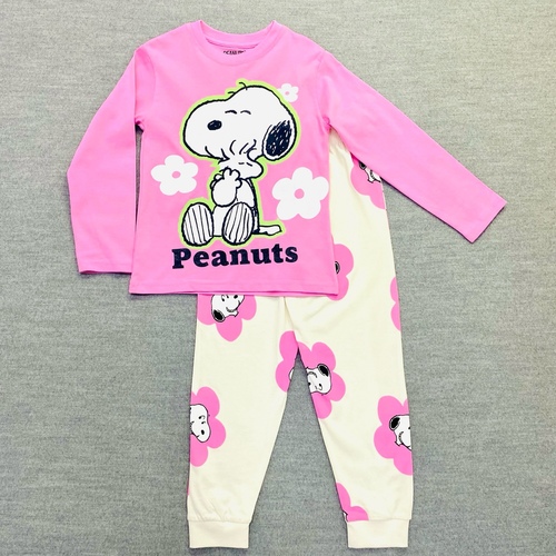 COTTON PAJAMA/W23-GIRLPJ05 - Children's Pajama 
 Two pieces of cotton pajama for children