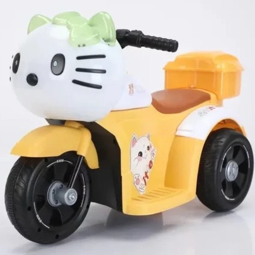 CHILDREN MOTORCYCLE/BRJ-8116D - MOTORCYCLE KITTY 6V 380,6V4A CAR FOR 3+ AGES SIZE: 94*40*60CM