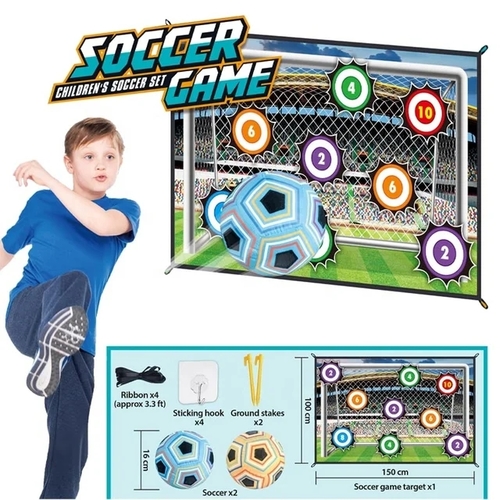 SOCCER GAME-VS0684 - CHILDREN'S SOCCER SET
FOR 3+ AGES