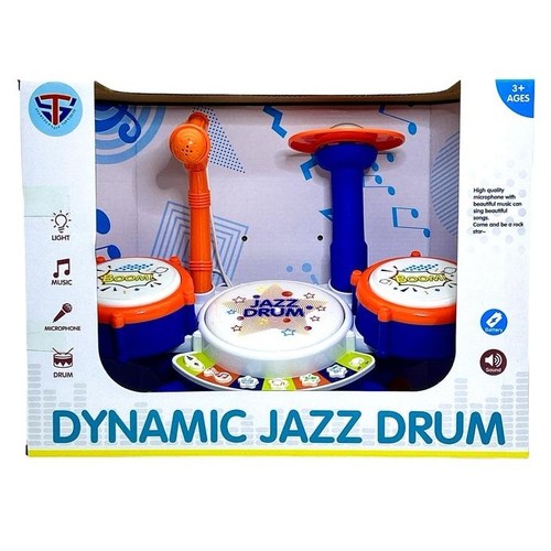 Monkiz - JAZZ DRUM-VS0543 - DYNAMIC JAZZ DRUM
FOR 3+ AGES