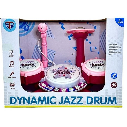 JAZZ DRUM-VS0544 - DYNAMIC JAZZ DRUM
FOR 3+ AGES