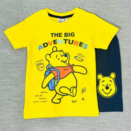 WTP27A/KIDS PAJAMA - WINNIE THE POOH BOYS SHORT SET