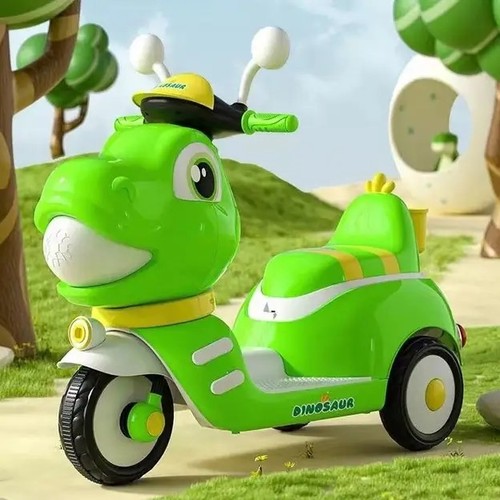 CYCLE DINOHEAD-2023LC - CYCLE DINOHEAD 6V FOR 3+ AGES