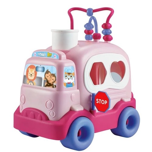 BABY SCHOOL BUS/QX-3336 - BABY SCHOOL BUS TOYS FOR 3-8 YEARS OLD