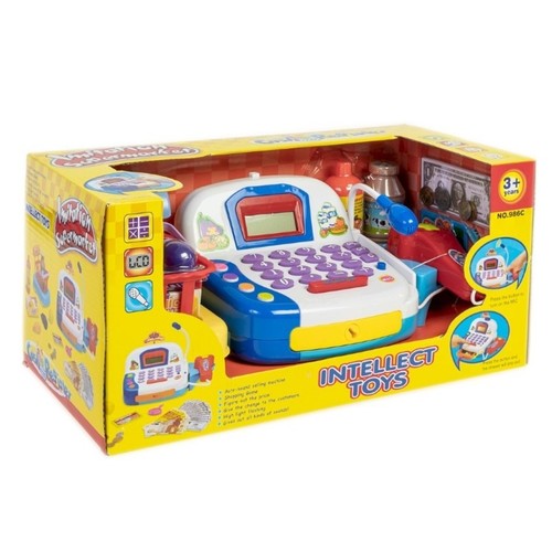 CASH REGISTER-VS0836 - CASH REGISTER WITH MUSIC AND LIGHT
FOR 3+ AGES