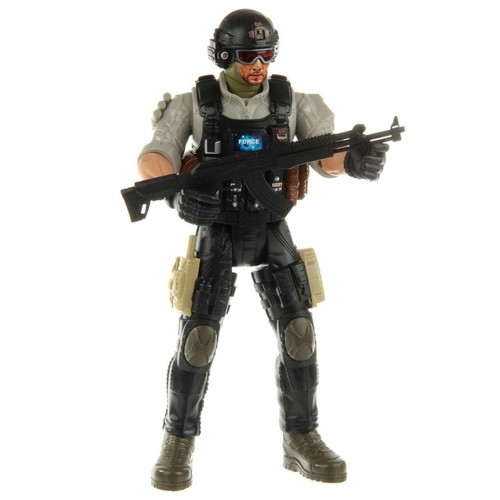 Monkiz - POLICE SET-VS0979 - SWAT  FOR 3+ AGES