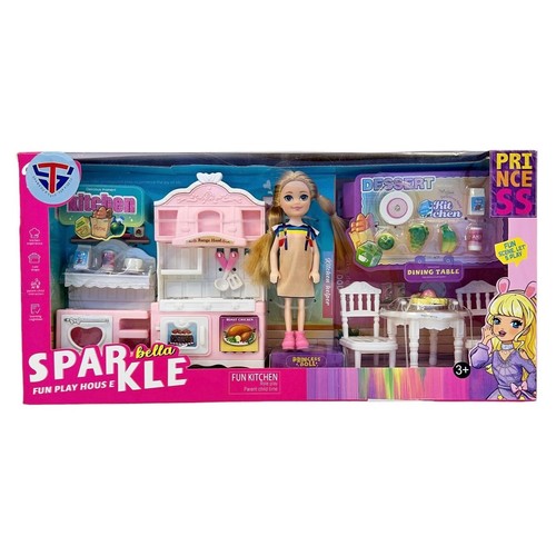 DOLL PLAYHOUSE-VS0946 - DOLL SPARKLE TASREEHA
FOR 3+ AGES