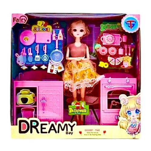 DOLL PLAY SET-VS0948 - DOLL SERIES FOR 3+ AGES