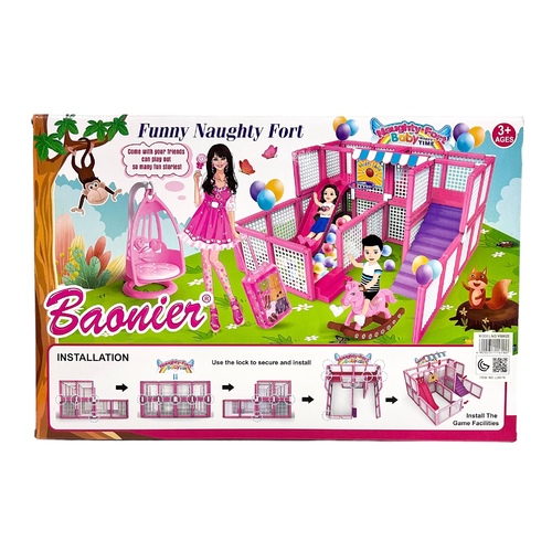 DOLL PLAYSET-VS0822 - DOLL SET
FOR 3+ AGES