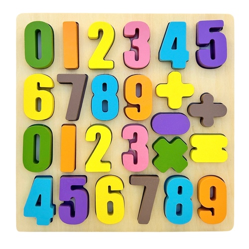 NUMBERS-VWY509 - LETTERS WOODEN ITEM
FOR 36M+