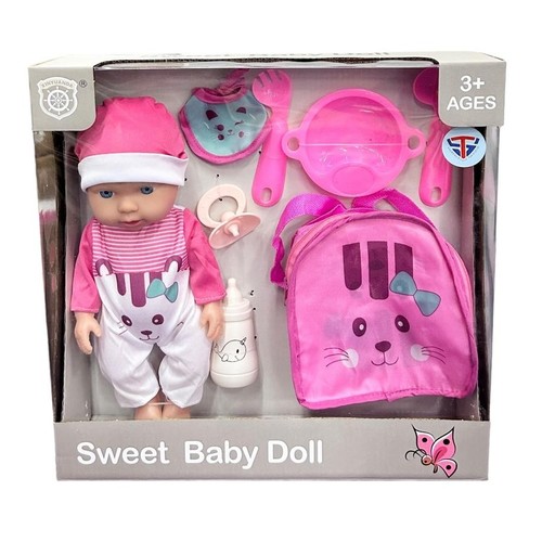 BABY+LUNCHBAG-VS1219 - SWEET BABY DOLL + LUNCH BAG
FOR 3 + AGES