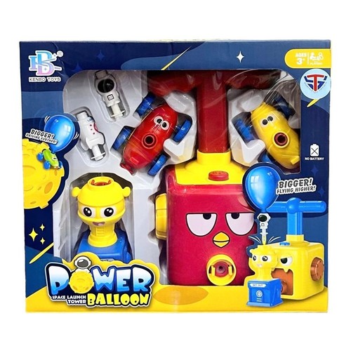 Monkiz - POWER BALLOON-VS1111 - POWER BALLOON RED FOR 3+ AGES