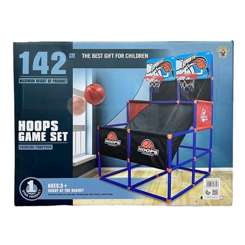 HOOPS GAME SET-VS0844 - SHOOT AT THE BASKET FOR 3+ AGES