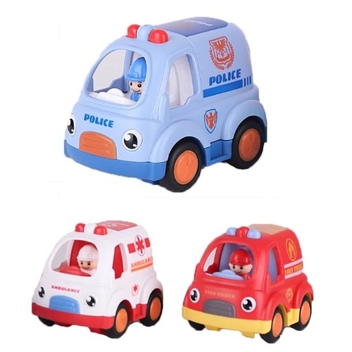 CARTOON CAR/899-1D - INERTIA CARTOON CAR FOR 18m+