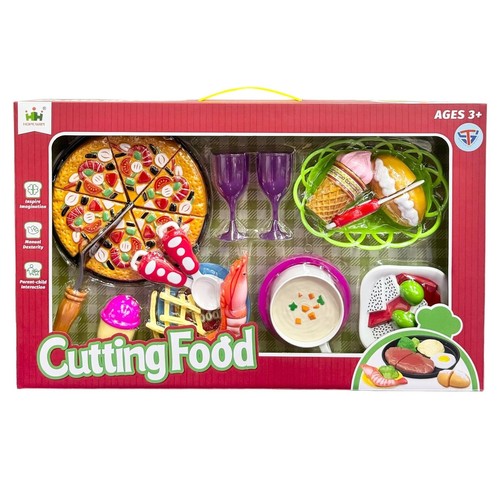 PIZZA SET-VS1378 - CUTTING FOOD FOR 3+ AGES