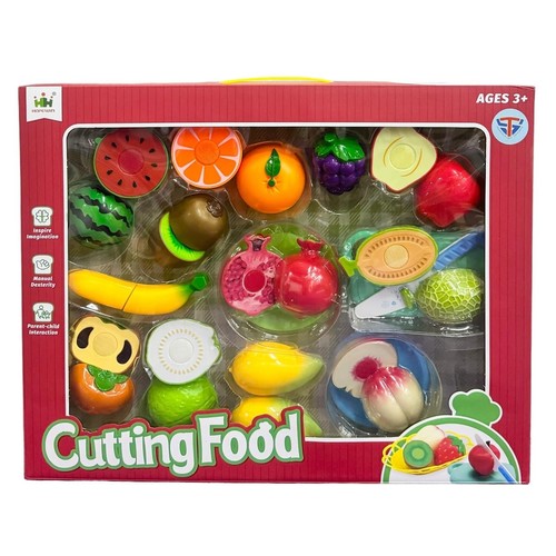 FRUIT SET-VS1377 - CUTTING FOOD FOR 3+ AGES