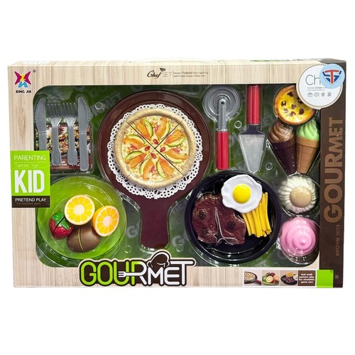 GOURMET-VS1313 - GOURMET FOOD SET FOR 3+ AGES