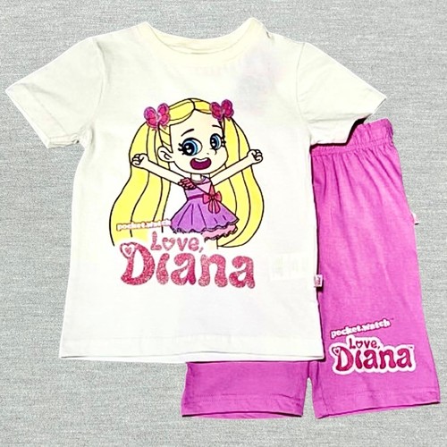 LD80/KIDS PAJAMA - DIANA T-SHIRT AND SHORT SET