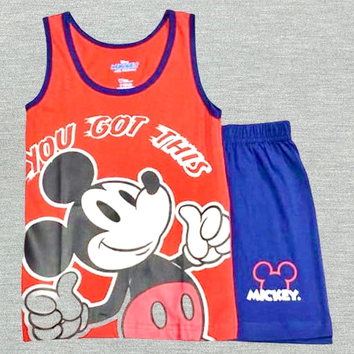 KIDS VEST AND SHORT SET/HMS23-SS-B02