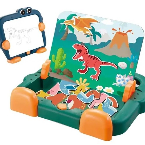 MAGNETIC PUZZLE-VS0696 - MAGNETIC PUZZLE & WRITE WHITEBOARD FOR 3+ AGES