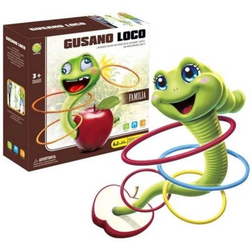 WIGGLE WORM-VS0416 - GUSANO LOCO FOR 3+ AGES