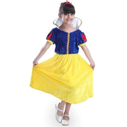 SNOW WHITE COSTUME-D4/YW24080 - SNOW WHITE COSPLAY DELUXE 
 SMALL- 3/4 YERAS 
 MEDIUM -5/6 YEARS OLD 
 LARGE - 6/7 YEARS OLD